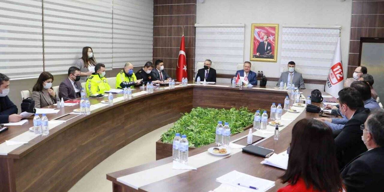 Kış tedbirleri koordinasyon kurulu toplantısı yapıldı