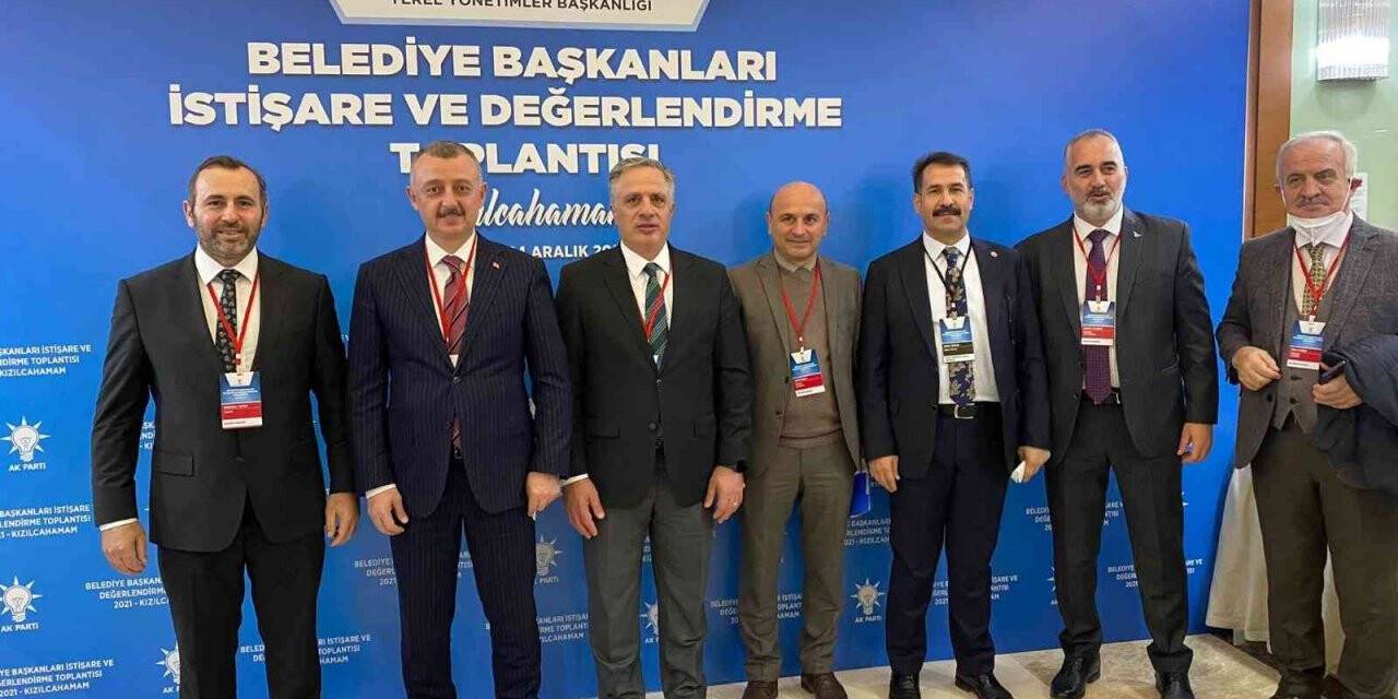 AK Partili Başkanlardan önemli temaslar