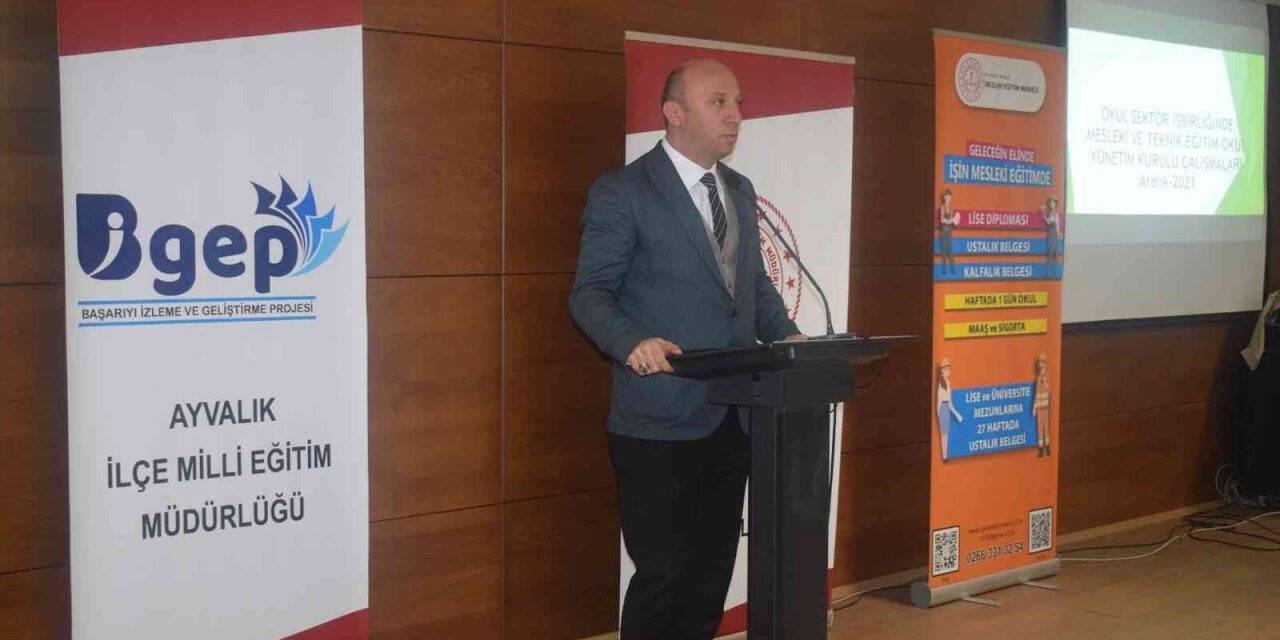 Ayvalık’ta meslek liselerinde verimliliğin arttırılması için düğmeye basıldı