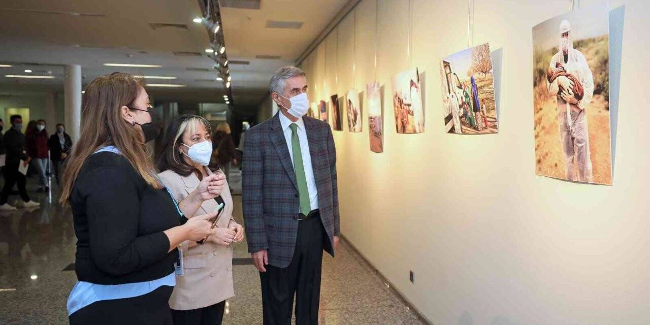 “Göç ve Mülteciler: Umudun Gölgeleri” temalı fotoğraf sergisi açıldı