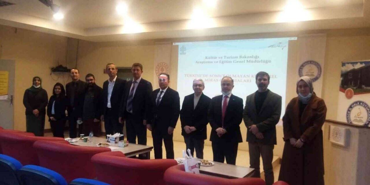 Somut olmayan kültürel miras toplantısı yapıldı