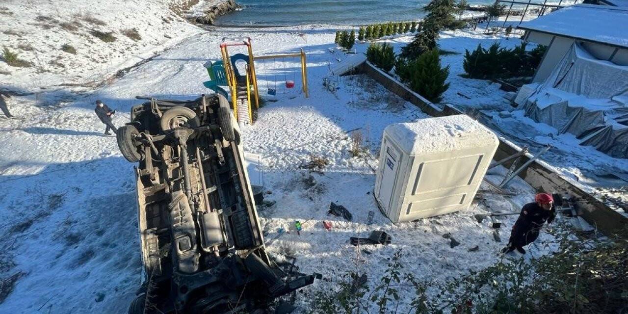 Trabzon’da gizli buzlanma kazalara neden oldu: 1 ölü, 6 yaralı