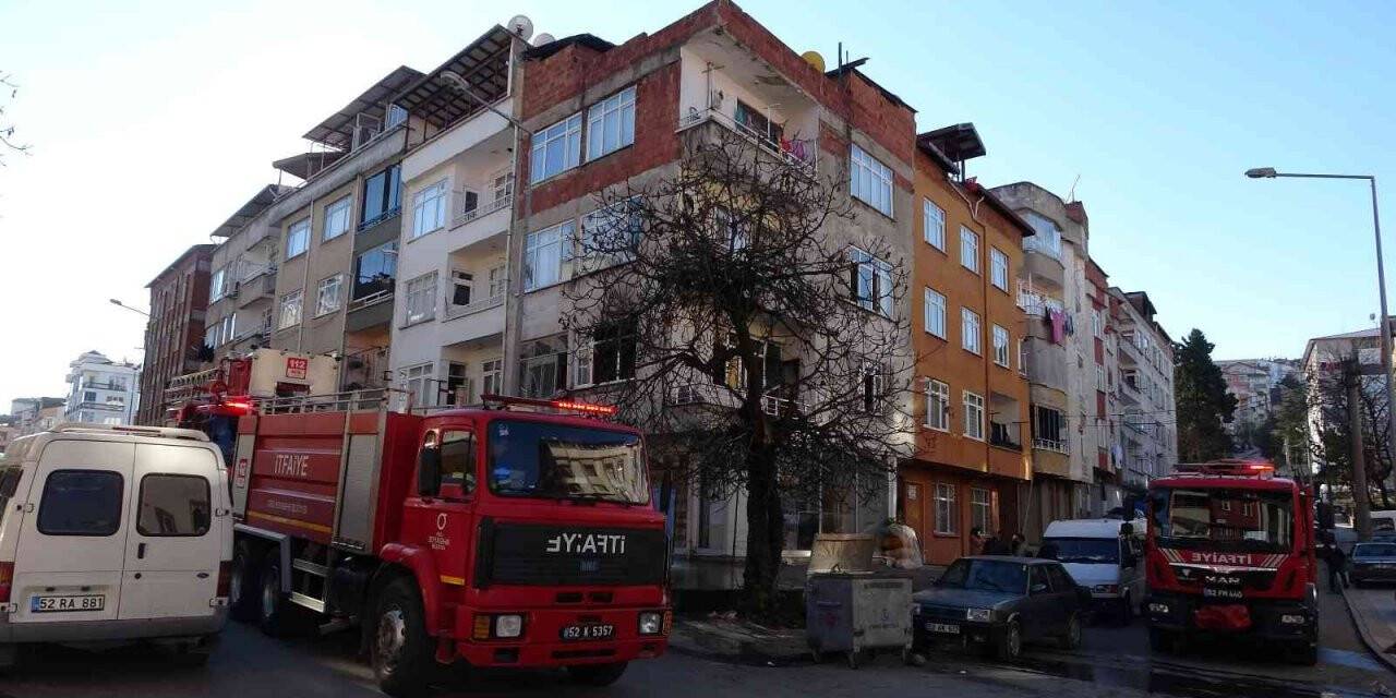 Ordu’da ev yangını: 2 kişi hastanelik oldu