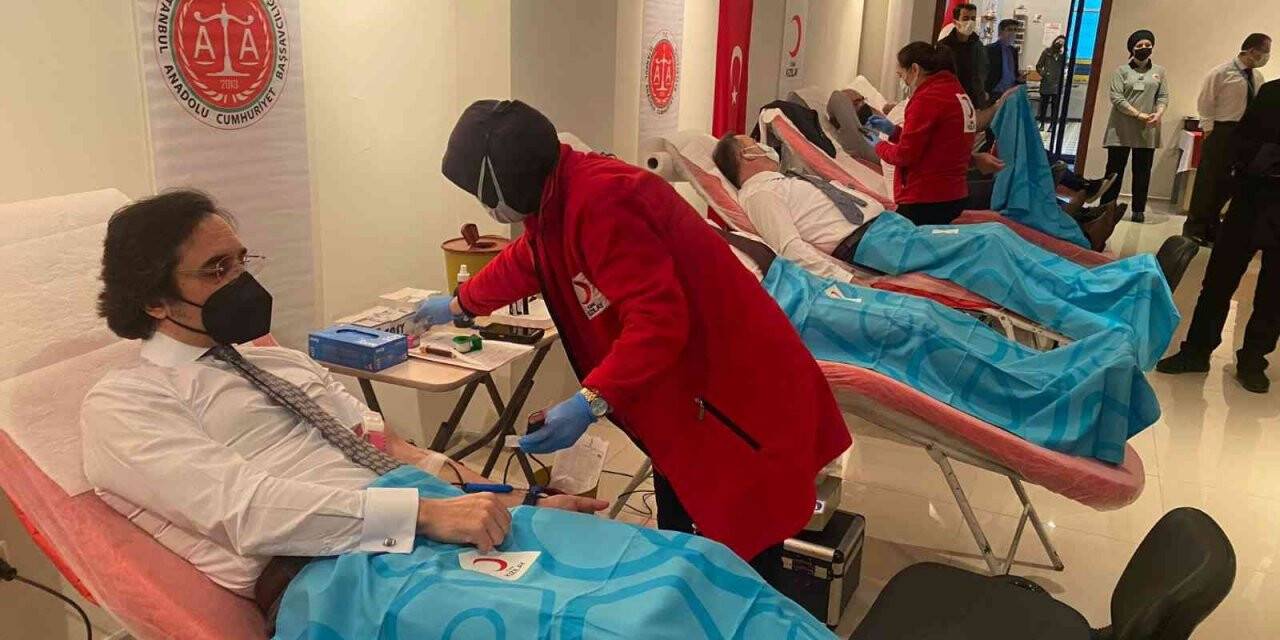 Anadolu Adliyesi’nde kan bağışı kampanyası başlatıldı