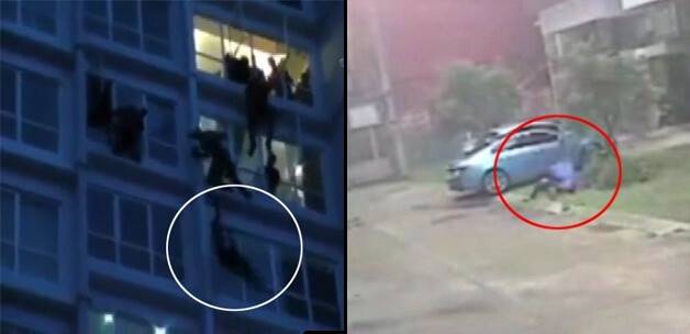 Korkunç intihar! Önce kızını attı...