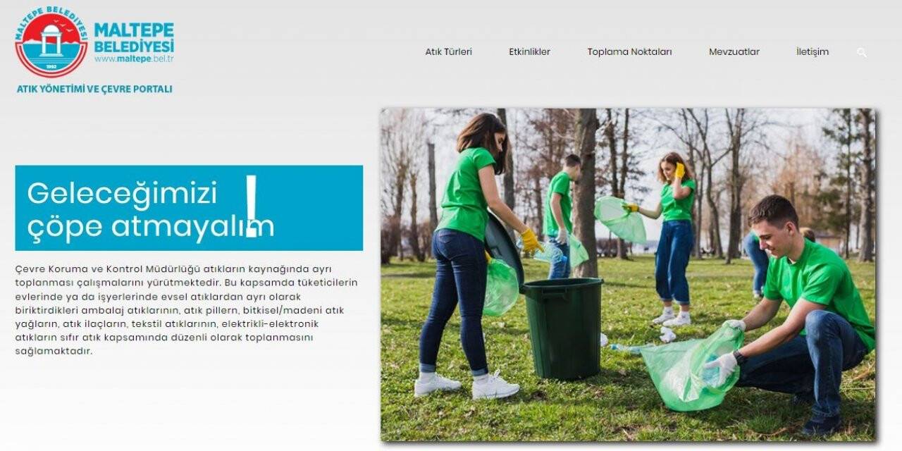 Maltepe’ye özel atık yönetim ve çevre portalı