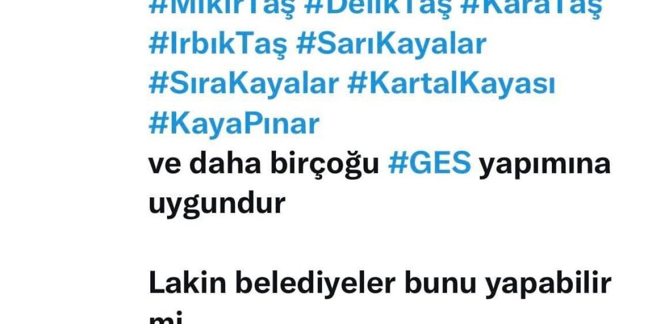 Başkan Ergü, Kılıçdaroğlu’na taşlık alan gösterdi