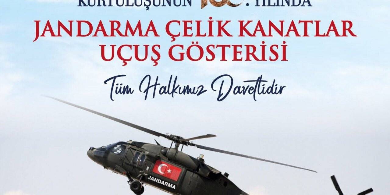 Çelik kanatlardan 100. yıldönümü gösterisi