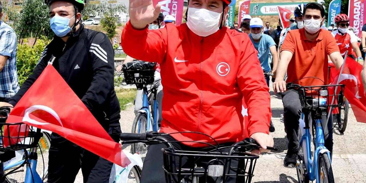 Aksaray’da bisikletli ulaşım giderek yaygınlaşıyor