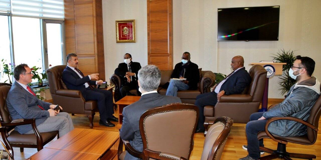 Cibuti Cumhuriyeti heyetinden ÇAKÜ’ye ziyaret