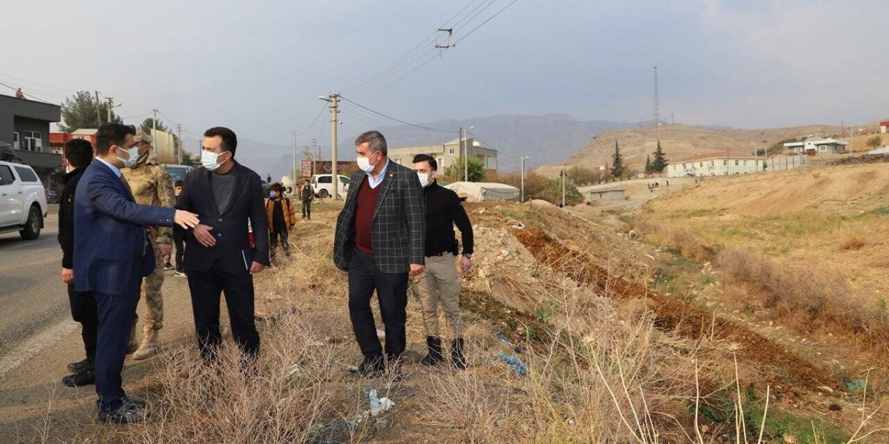 Kaymakam Tunç, Kurtuluş köyünde incelemelerde bulundu