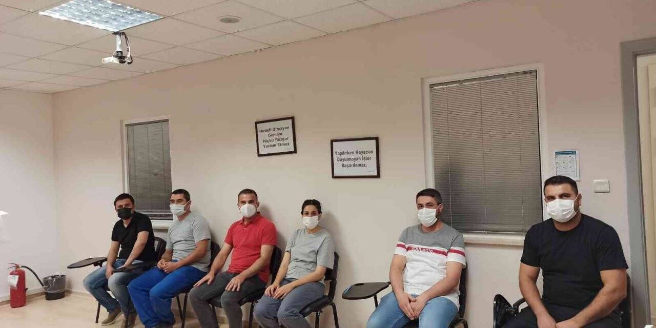 Denizli OSB çalışanlarına 3. doz aşı uygulaması başladı