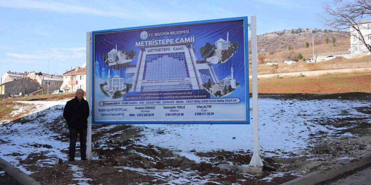 Metristepe Camii’nin izinleri tamam