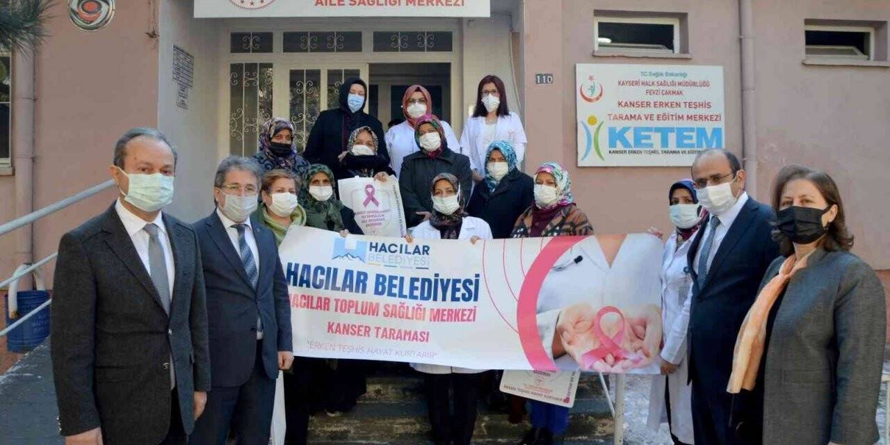 Hacılarlı Kadınlar Kanser Taramasından Geçirildi