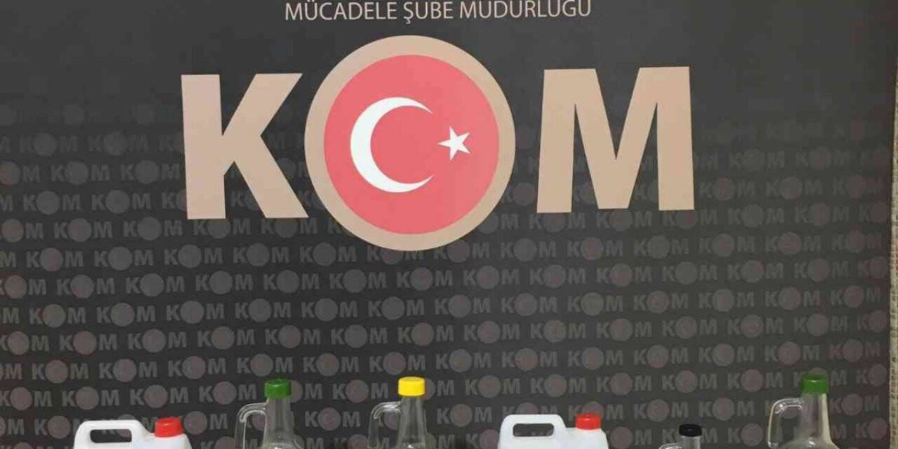 Kırıkkale’de kaçak içki operasyonu: 1 gözaltı