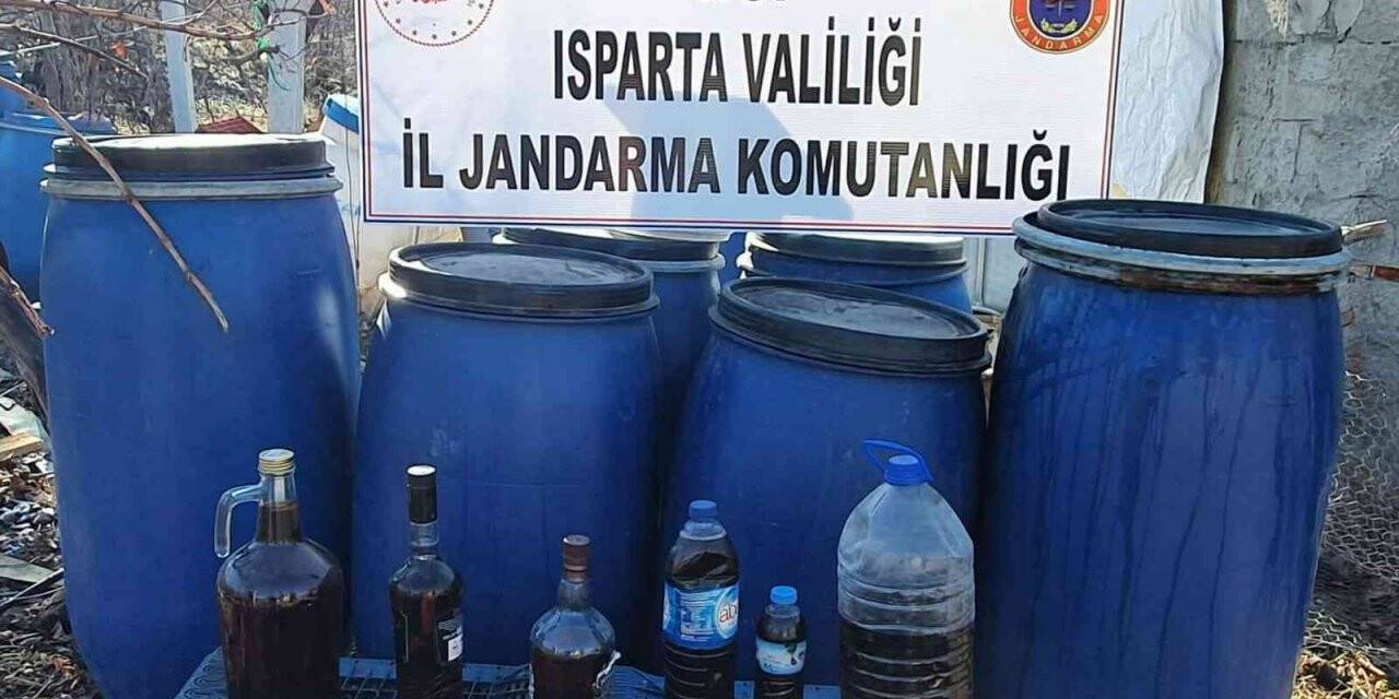 Isparta’da kaçak alkol operasyonu: 1 gözaltı