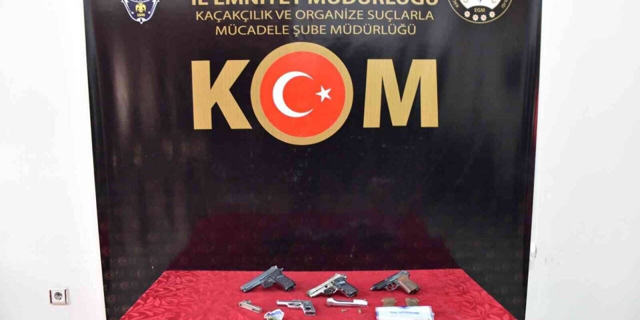Silah kaçakçılarına operasyon: 3 şüpheli yakalandı