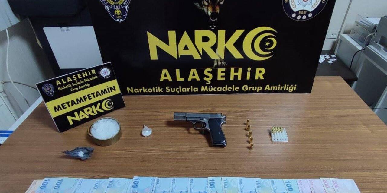 Manisa’da uyuşturucu taciri tutuklandı