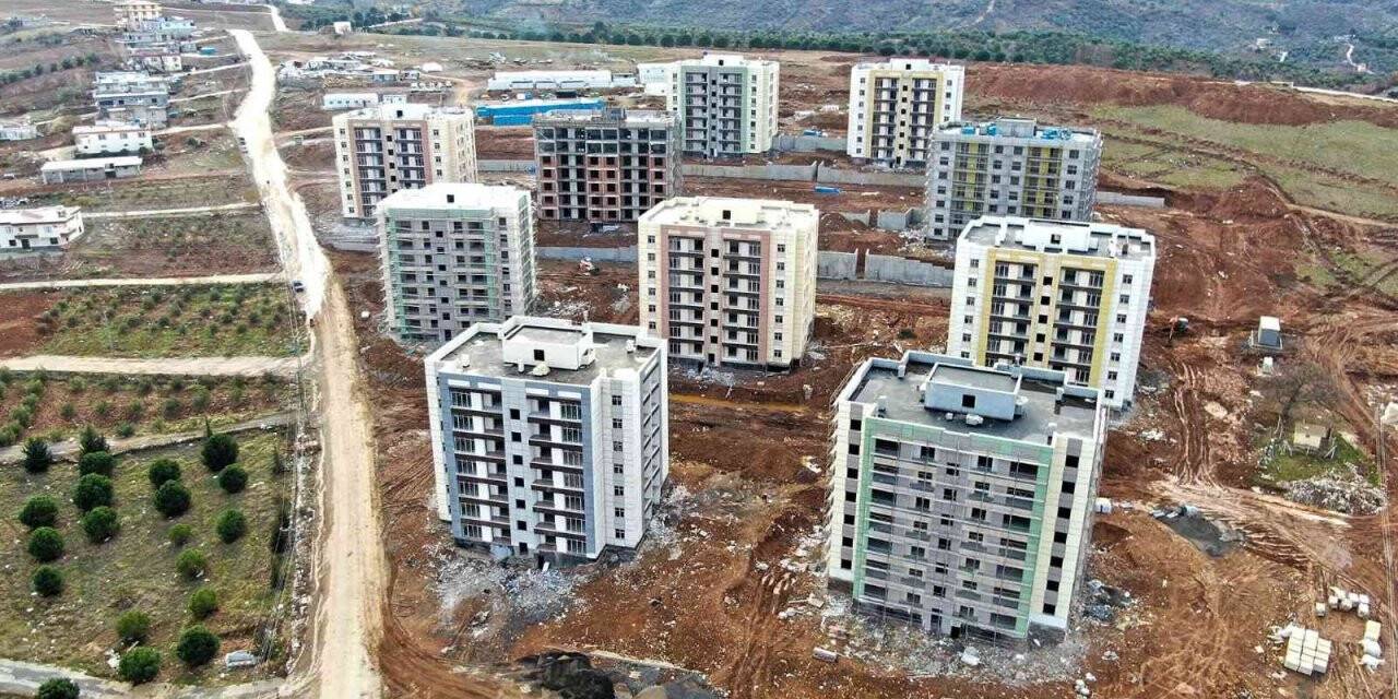 Kahramanmaraş’ta 555 konutun teslimi Mart ayında başlıyor