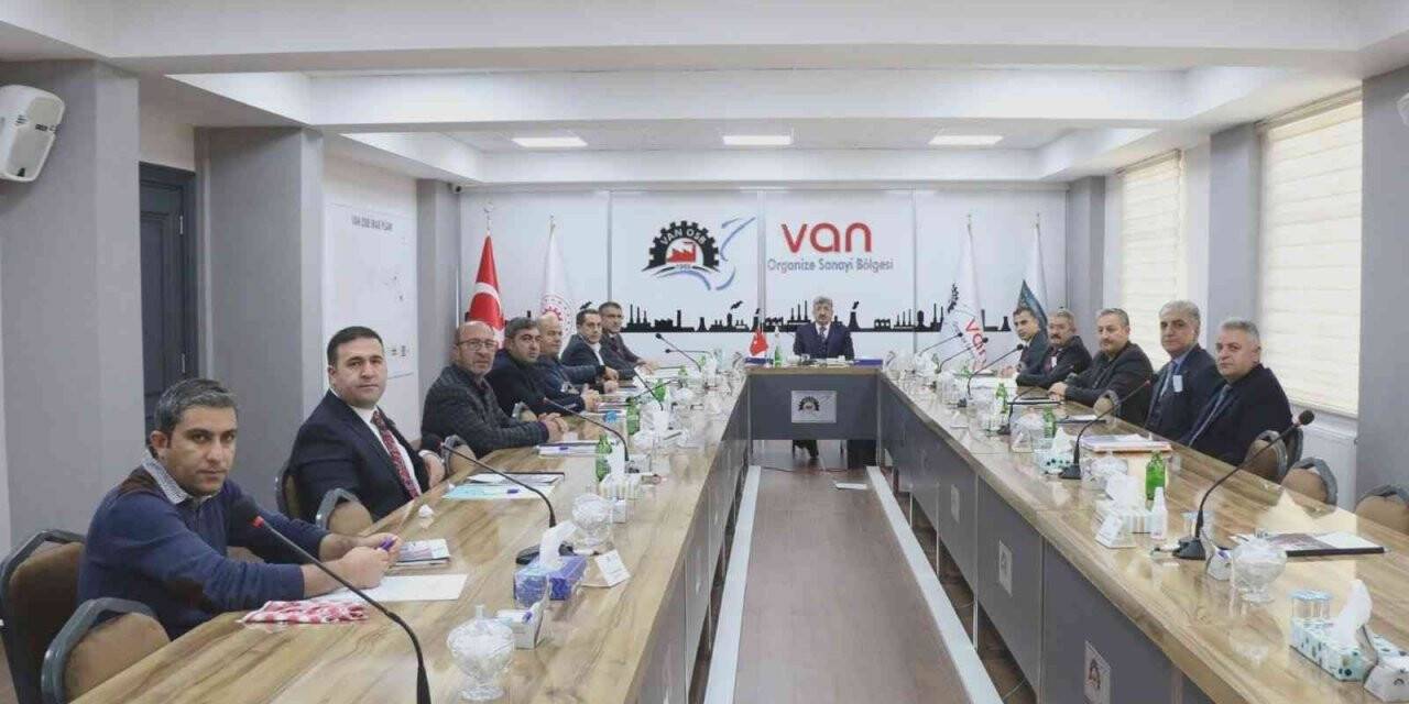 Van OSB Müteşebbis Heyeti Toplantısı yapıldı