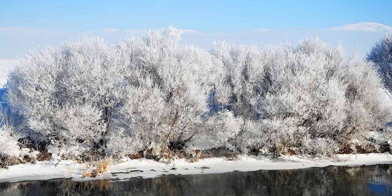 Göle buz kesti: - 30