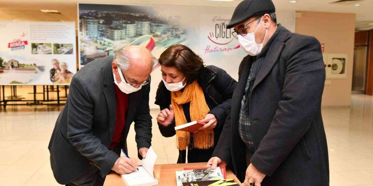 Çiğlili edebiyatseverler Fakir Baykurt imza gecesinde buluştu