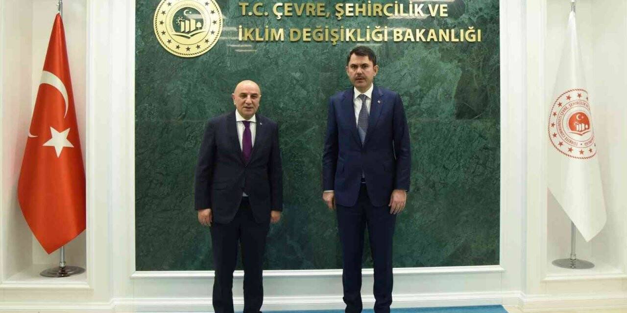 Bakan Kurum ile görüşen Altınok’tan kentsel dönüşüm müjdesi