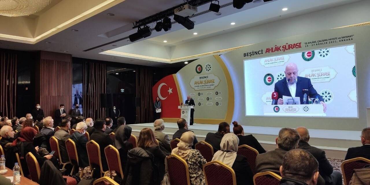 ‘İş Ahlakı, Çalışma Hayatı ve Safahat’ konulu 5’inci Ahlak Şurası gerçekleşti