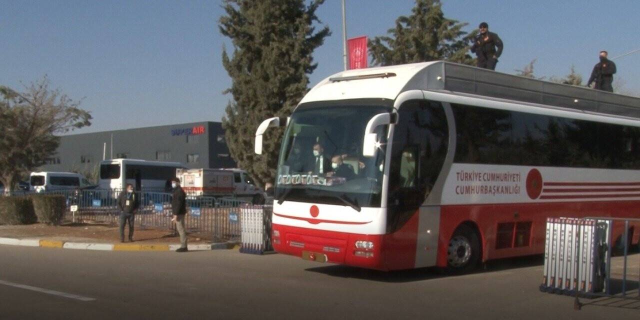 Cumhurbaşkanı Erdoğan Gaziantep’te