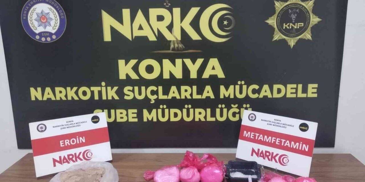 Konya’da uyuşturucu operasyonu: 6 tutuklama