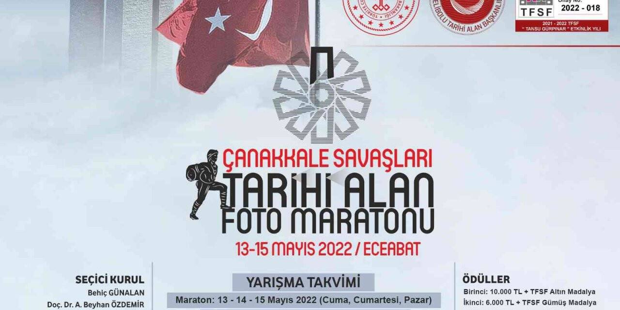 Çanakkale Savaşları Tarihi Alan Foto Maraton başlıyor