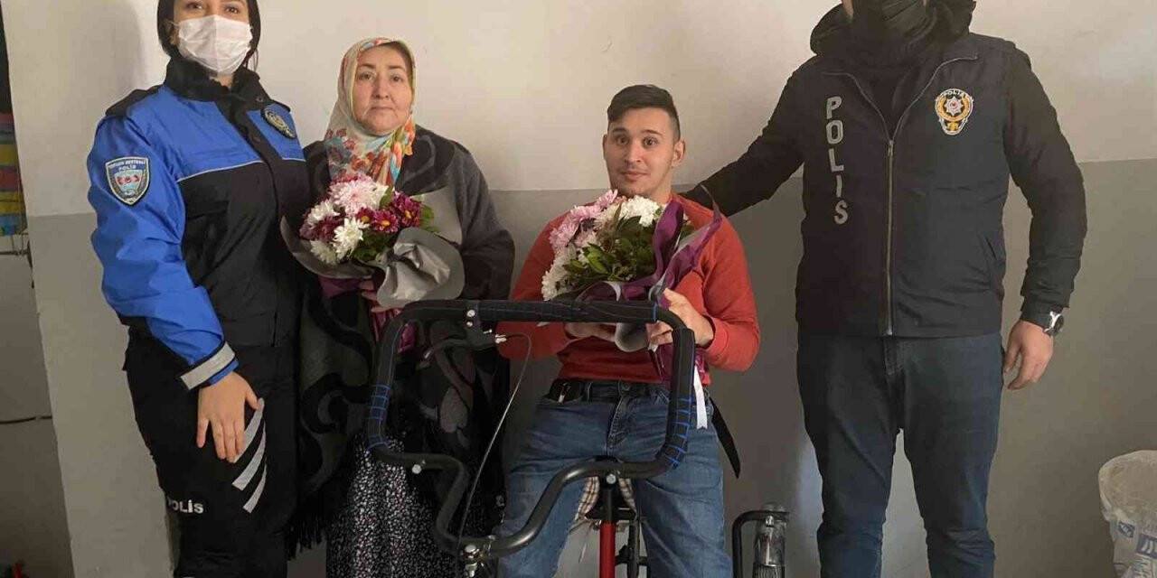 Yürüme engelli kişinin elektrikli bisikletini çalan şüpheli yakalandı