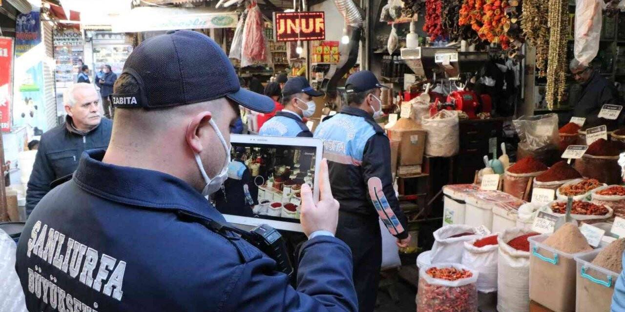 Şanlıurfa’da çay, kahye ve semt pazarında fiyat denetimi