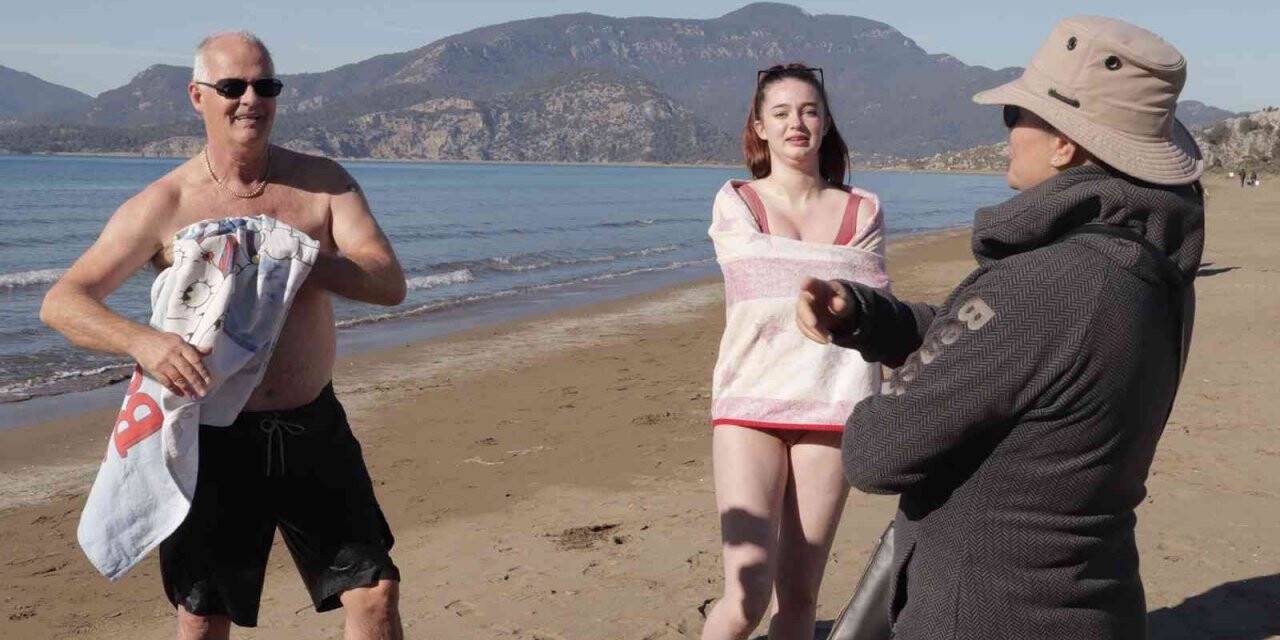 İztuzu’nda titreten kutlama