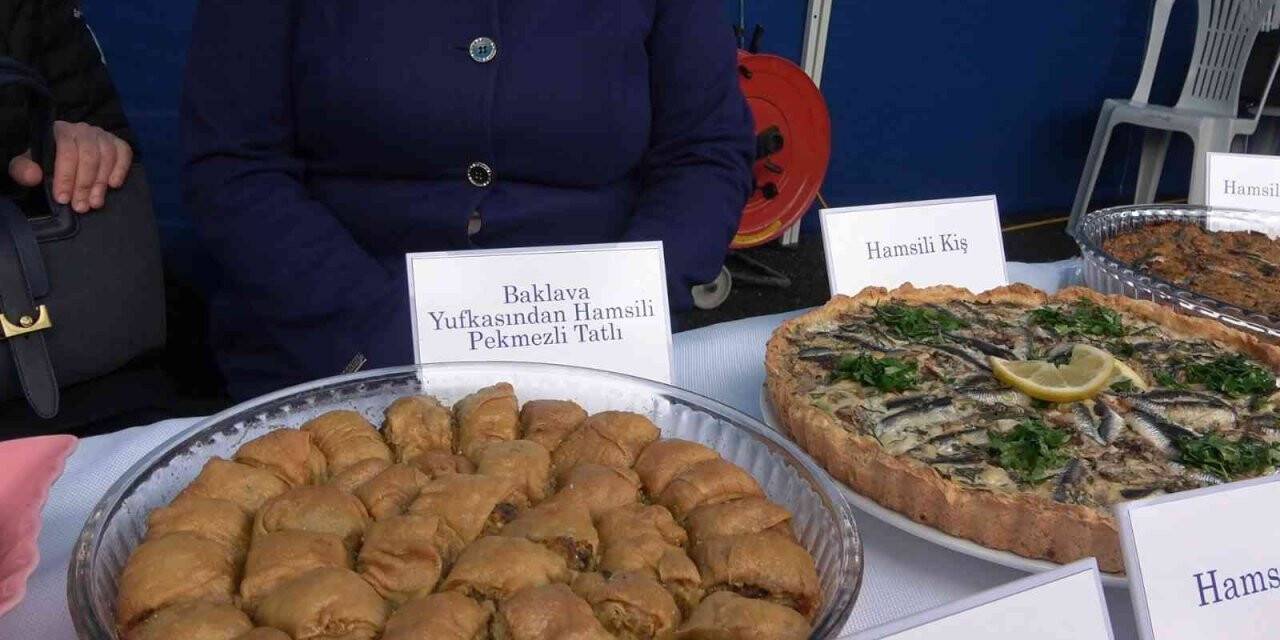 Hamsi Festivalinde en fazla ilgiyi ’Hamsili baklava’ gördü