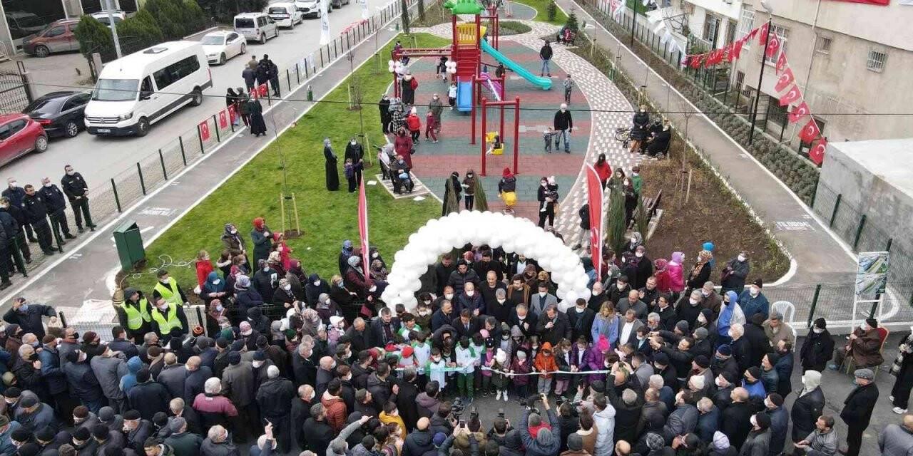 Şehitlerin hatırası bu parkta yaşayacak