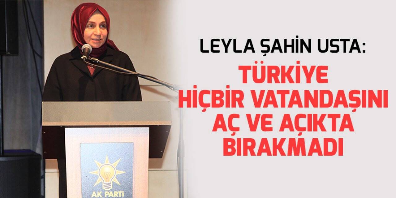 AK Parti Genel Başkan Yardımcısı Usta, Konya İl Danışma Meclisi Toplantısı'nda konuştu