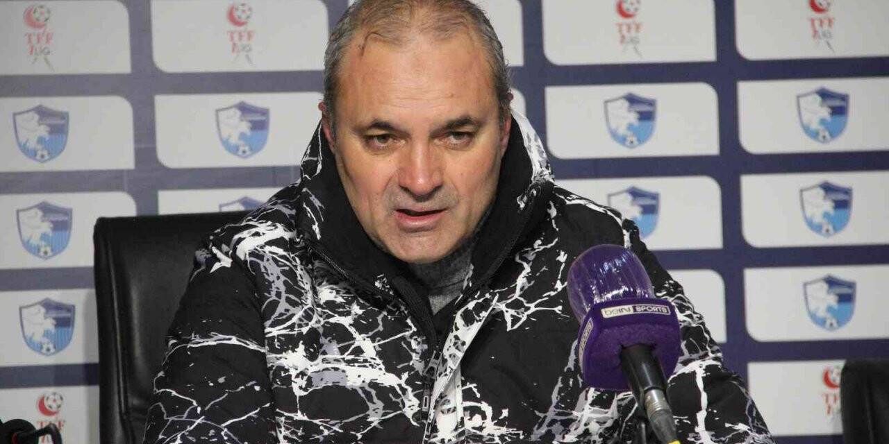 Erkan Sözeri: ”Ligin ilk yarısını iyi bir sırada bitirdik”