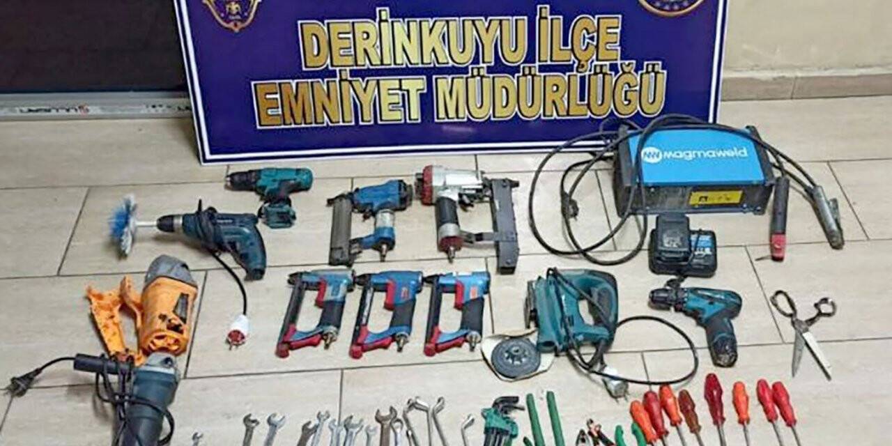 İşyeri hırsızı yakalandı