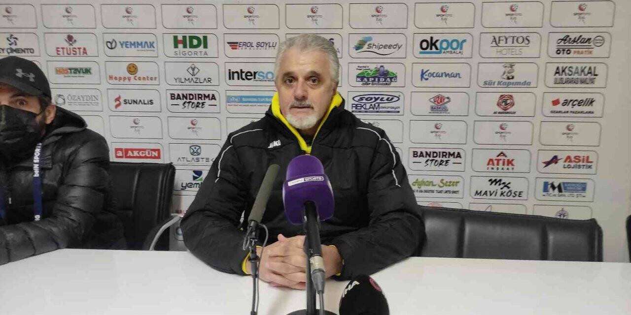 Bandırmaspor - İstanbulspor maçın ardından
