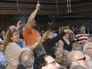 Venizelos'a protesto