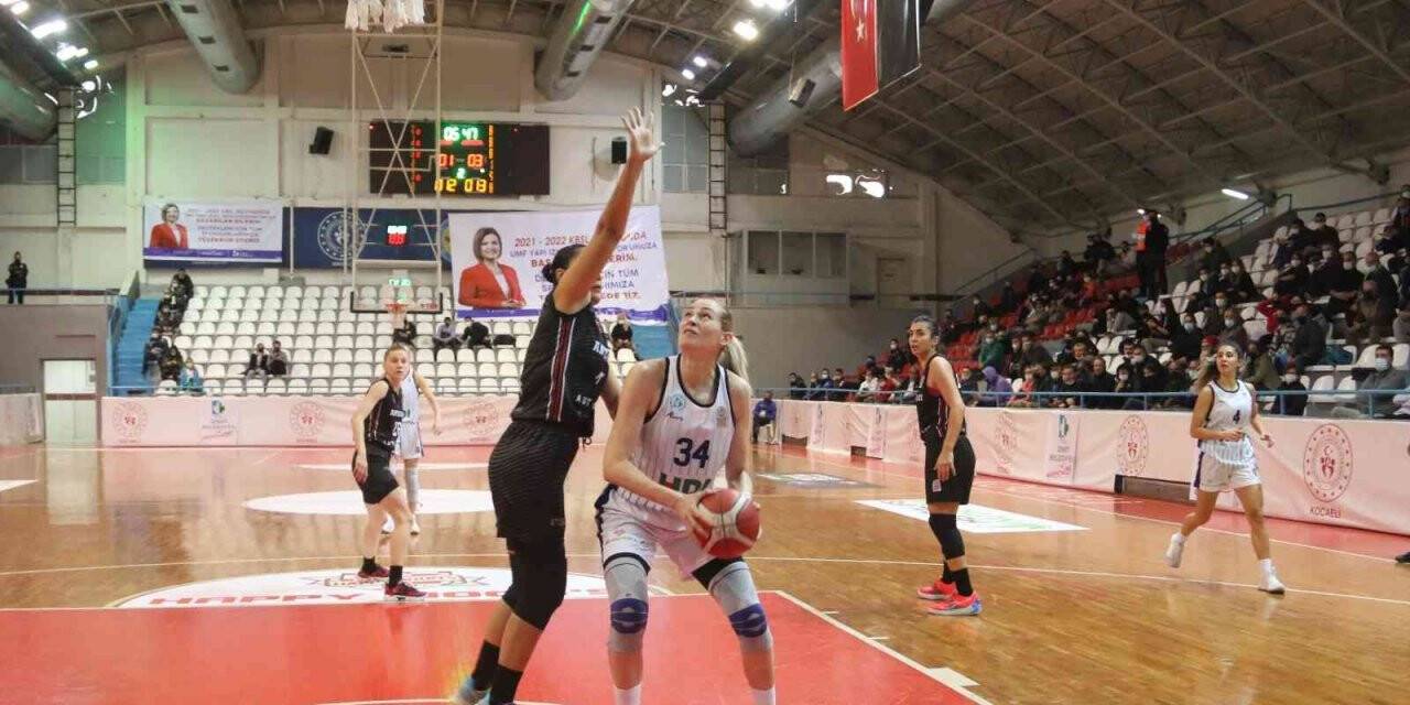KBSL: UMF Yapı İzmit Belediyespor: 51 - Antalya 07 Basketbol: 60