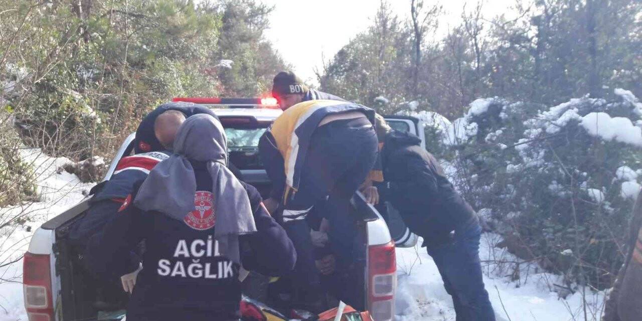 Ormanda avlanırken komşusunu vurdu: 1 yaralı