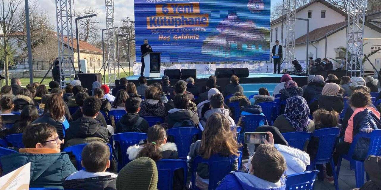 Arnavutköy’de 6 kütüphanenin açılışı coşkuyla gerçekleştirildi