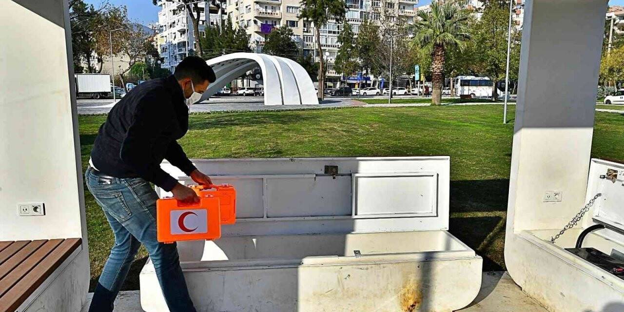 İzmir’de parklar deprem toplanma alanı olarak düzenleniyor