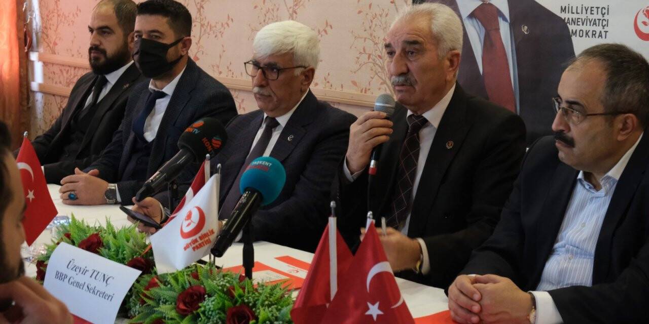 BBP Konya İl Başkanlığı genişletilmiş il divan toplantısını gerçekleştirdi