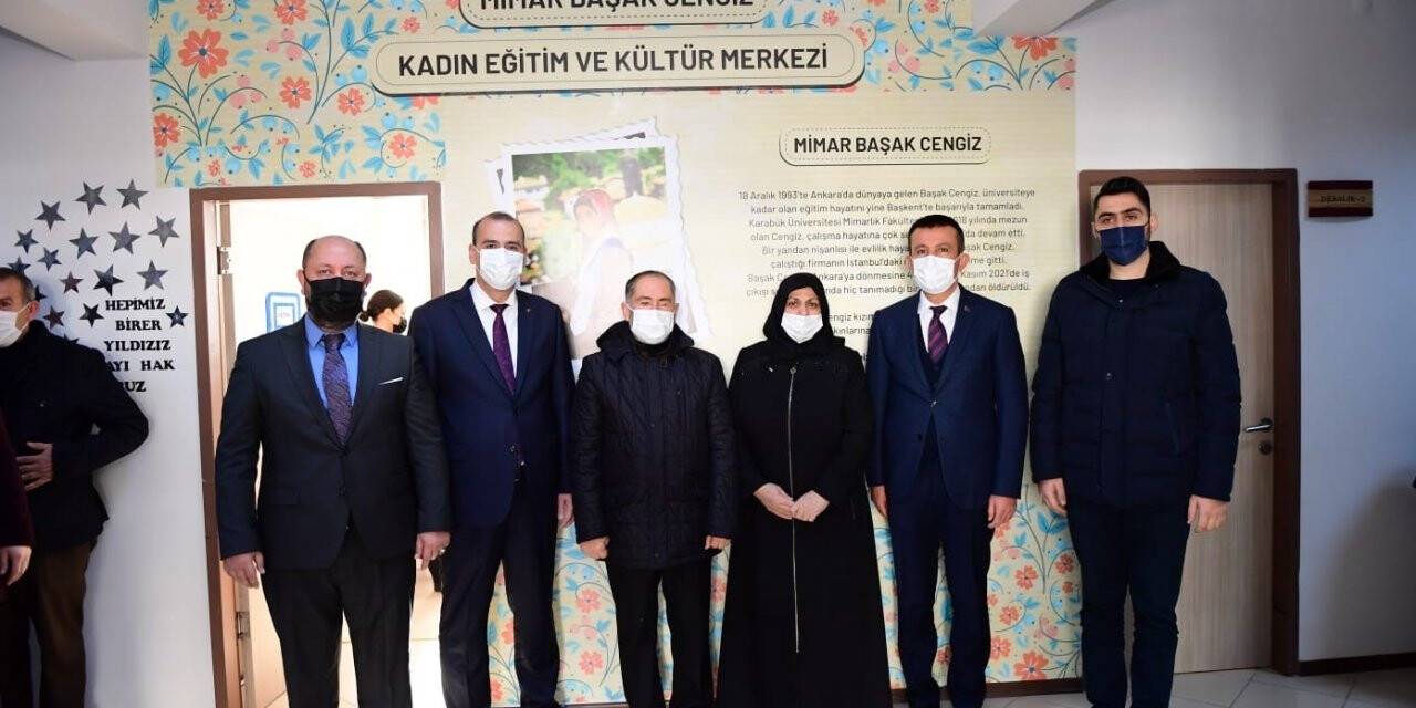 Başak Cengiz’in adı Kadın Eğitim ve Kültür Merkezi’nde yaşayacak