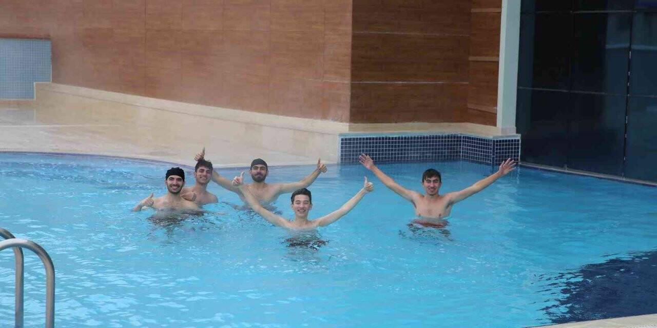 Soğuk havada termal keyfi