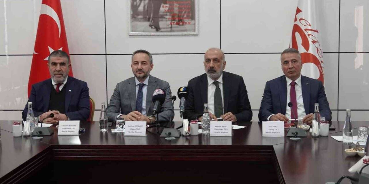 Elazığ ve Diyarbakır TSO arasında kardeş oda protokolü imzalandı