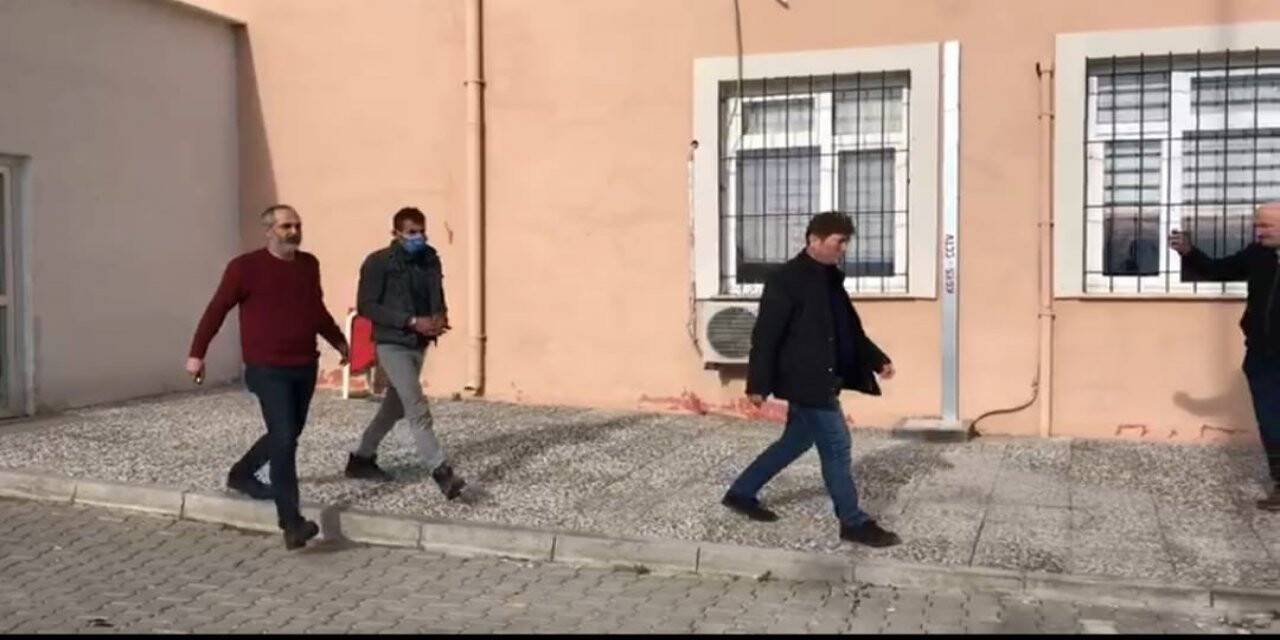 Hırsızlık zanlısı sahte plaka ile yakalandı